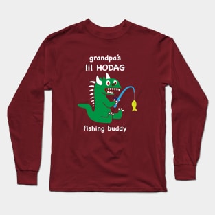 Lil Hodag - Grandpa’s Lil Hodag Fishing Buddy Children’s Character Long Sleeve T-Shirt